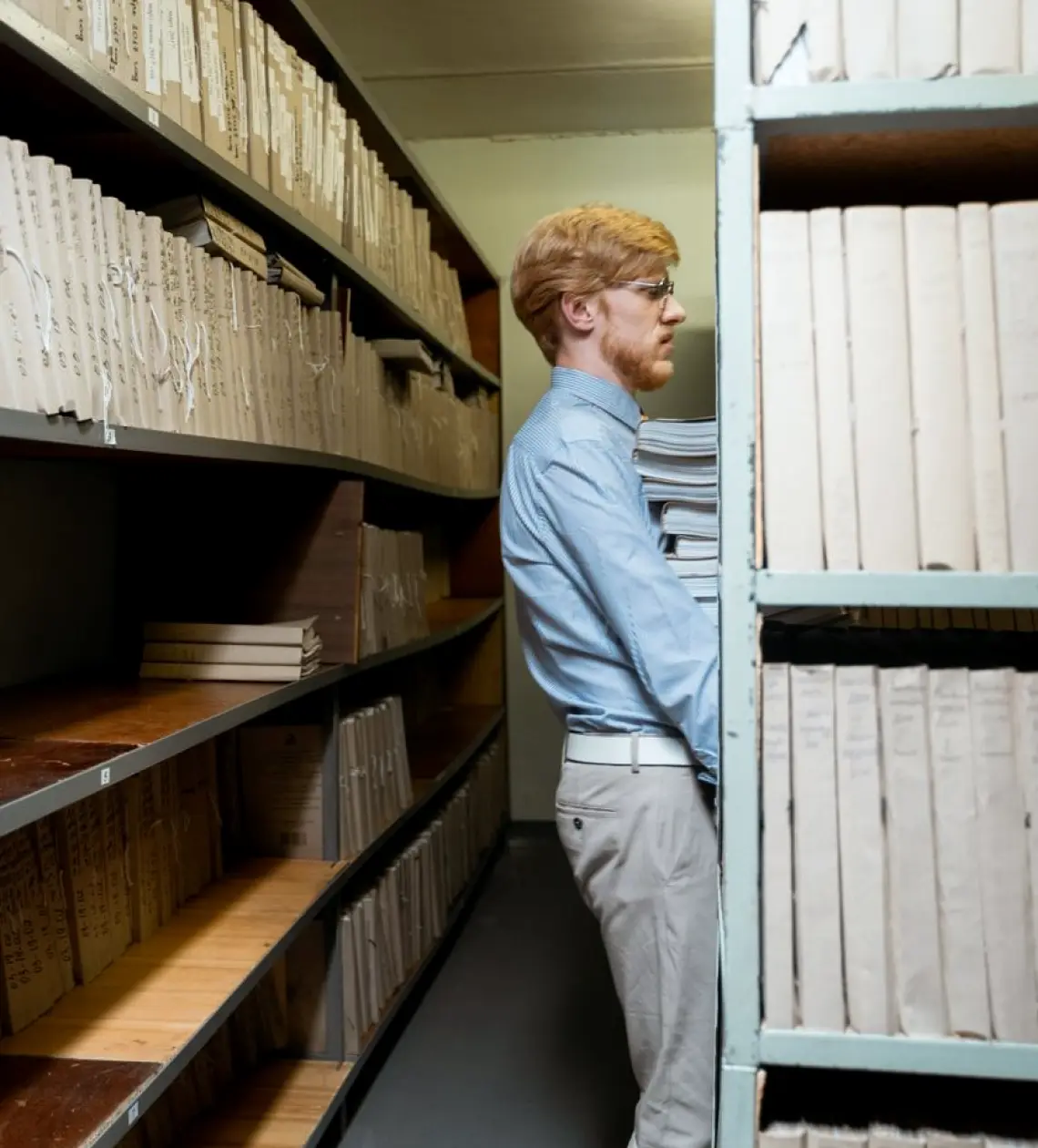 Unterlagen finden und prüfen: Ein Archivar im Gespräch